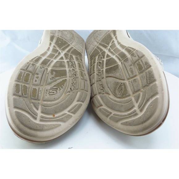 SKECHERS Shoes Sz 7.5 M Brown Loafer Fabric Men 64355 - Picture 9 of 9